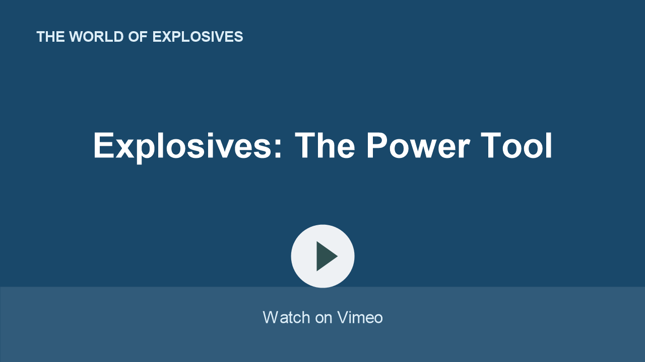 Explosives: The Power Tool